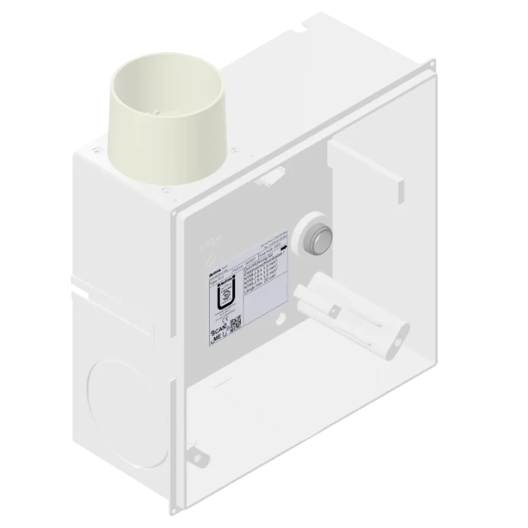 Встроенный корпус S-U для Meltem SimplAir-EC