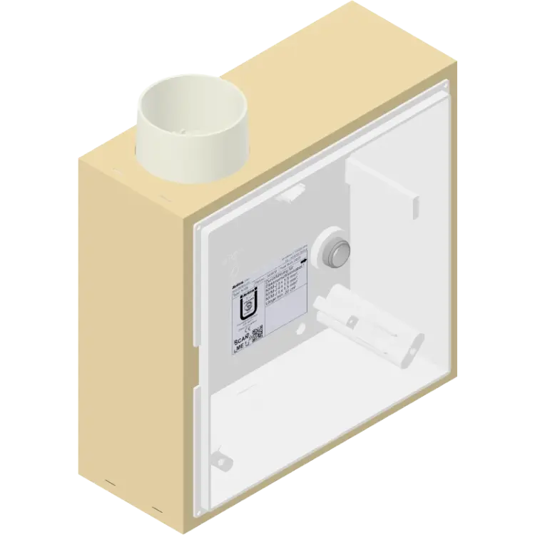 Вбудований корпус S-UB для Meltem SimplAir-EC