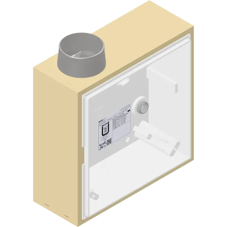 Вбудований корпус S-UBK для Meltem SimplAir-EC